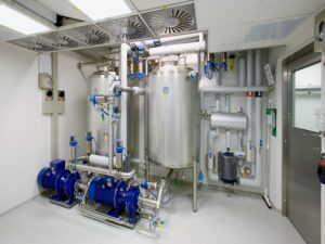 ống vi sinh tích hợp với hệ thống CIP/SIP